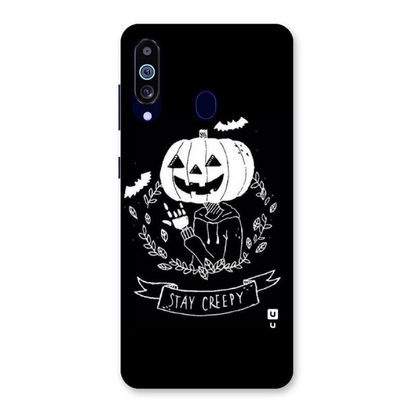 Stay Creepy Back Case for Galaxy A60