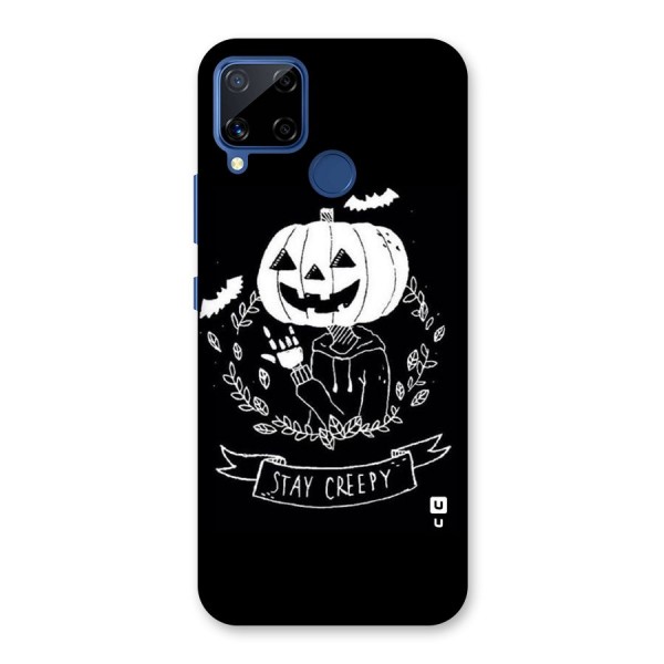 Stay Creepy Back Case for Realme Narzo 30A