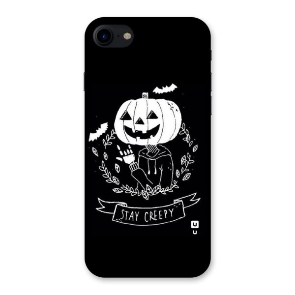 Stay Creepy Back Case for iPhone SE 2020