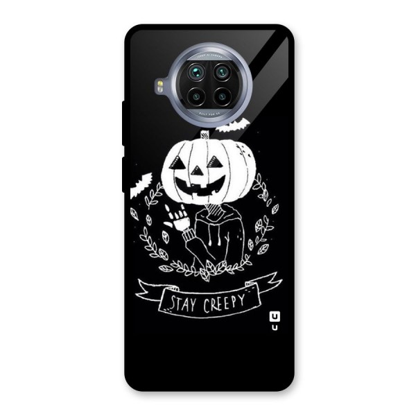 Stay Creepy Glass Back Case for Mi 10i