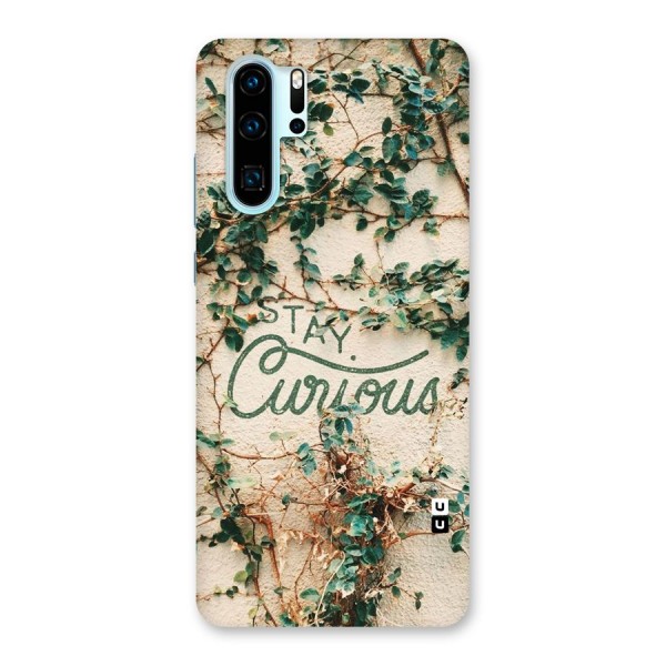 Stay Curious Back Case for Huawei P30 Pro