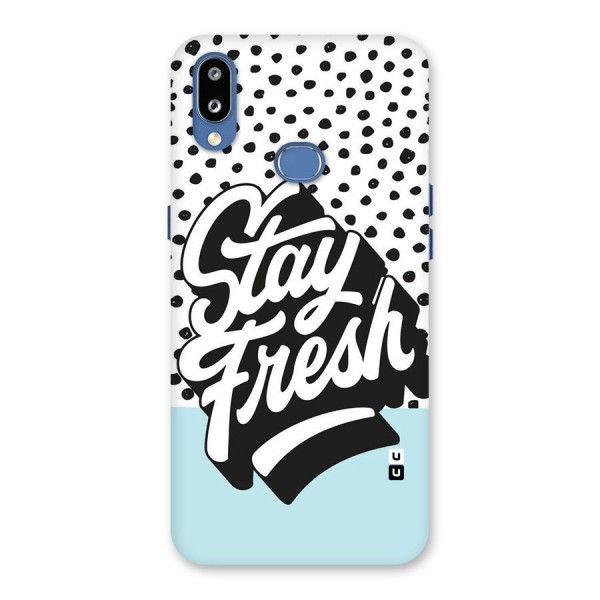 Stay Fresh Back Case for Galaxy M01s