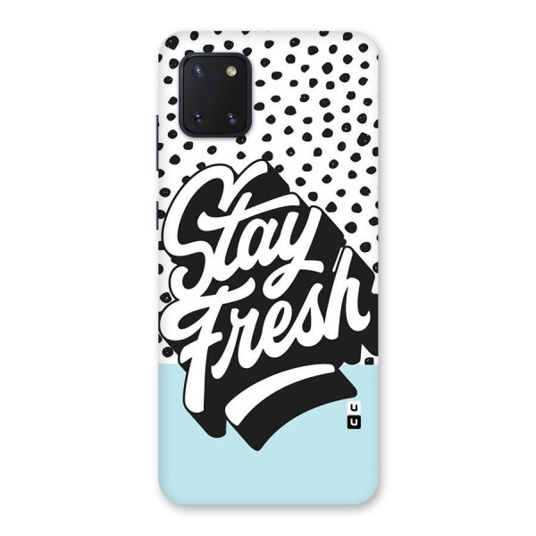 Stay Fresh Back Case for Galaxy Note 10 Lite