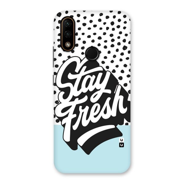 Stay Fresh Back Case for Lenovo A6 Note