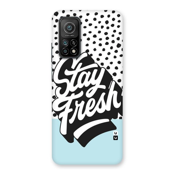 Stay Fresh Back Case for Mi 10T Pro 5G