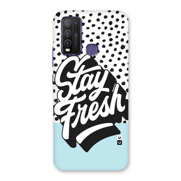 Stay Fresh Back Case for Vivo Y30