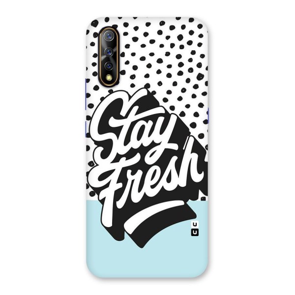 Stay Fresh Back Case for Vivo Z1x