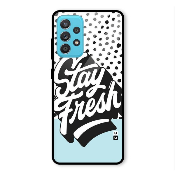 Stay Fresh Glass Back Case for Galaxy A52s 5G