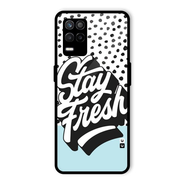 Stay Fresh Glass Back Case for Realme 9 5G