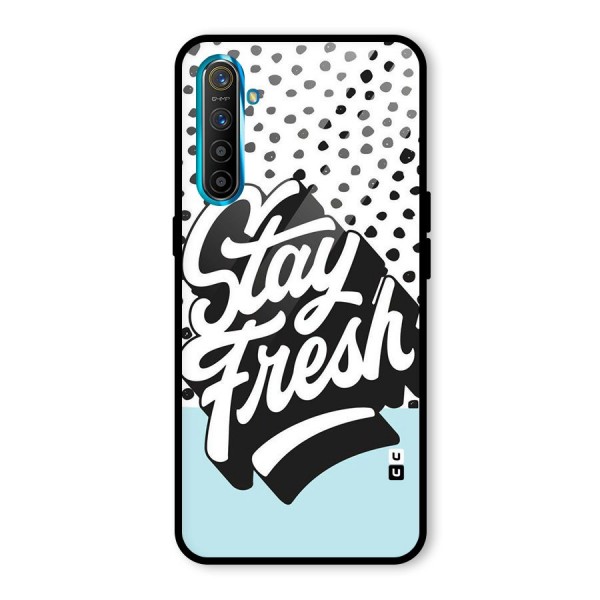 Stay Fresh Glass Back Case for Realme XT