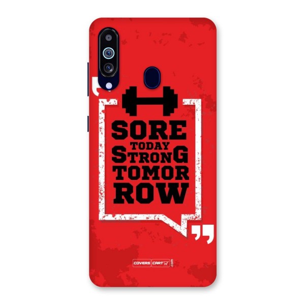 Stay Strong Back Case for Galaxy A60