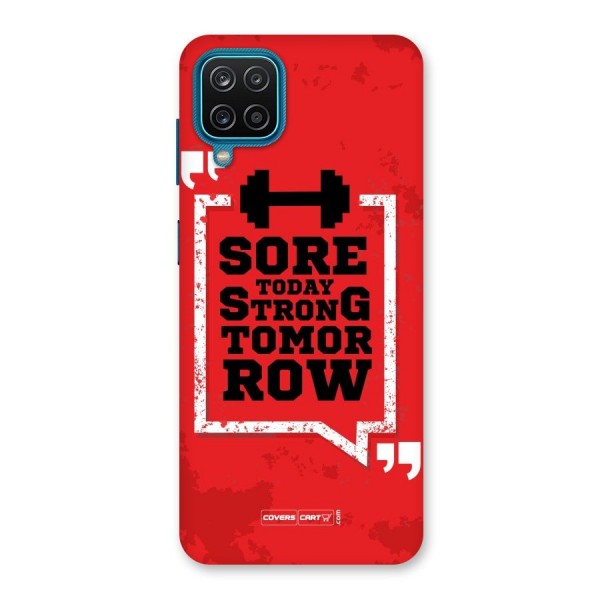 Stay Strong Back Case for Galaxy F12