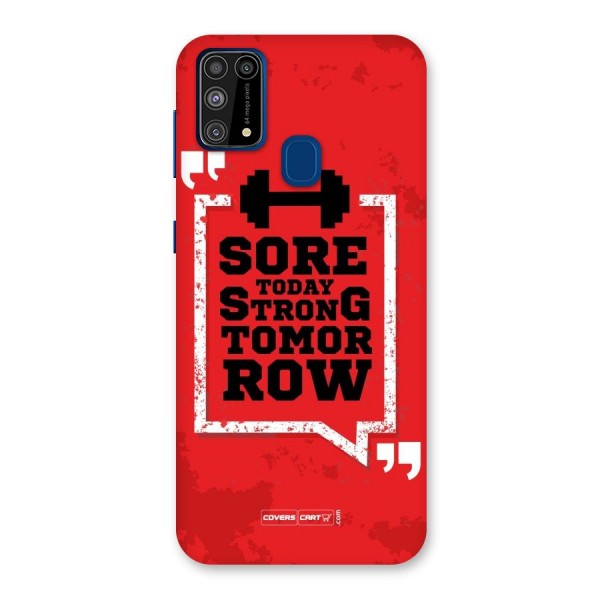 Stay Strong Back Case for Galaxy F41