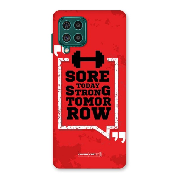 Stay Strong Back Case for Galaxy F62