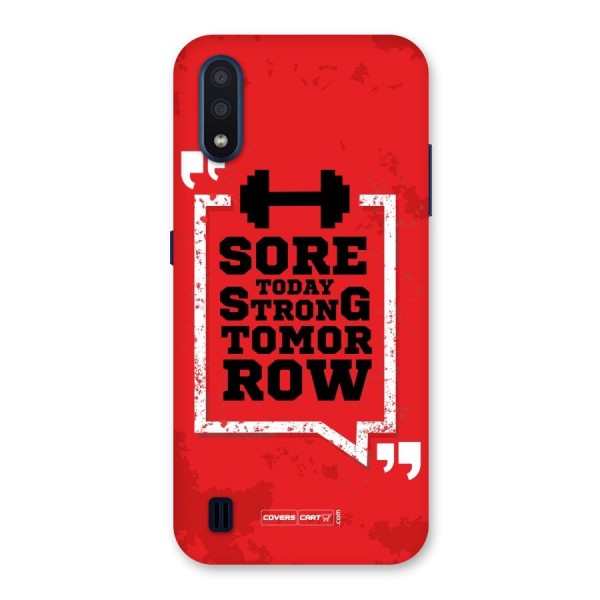 Stay Strong Back Case for Galaxy M01