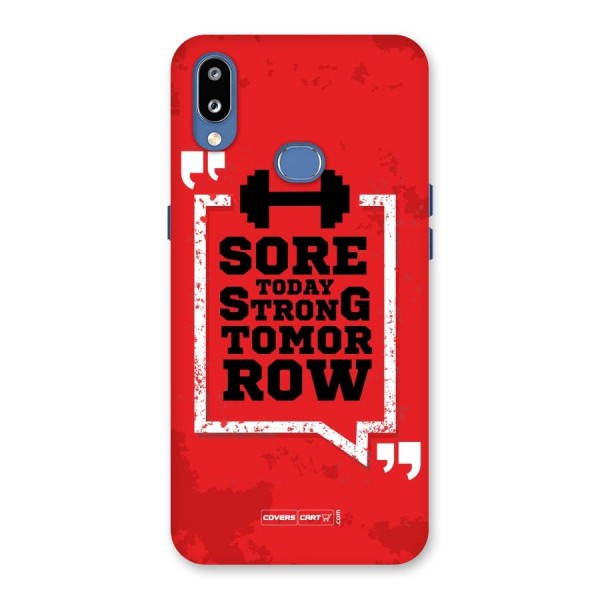 Stay Strong Back Case for Galaxy M01s