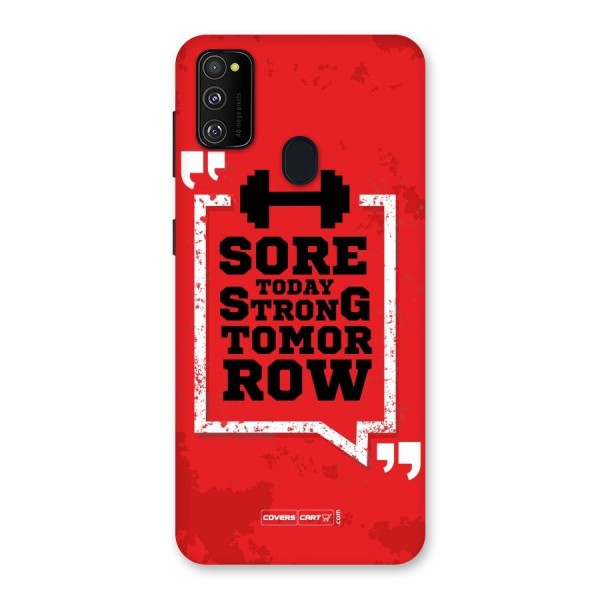 Stay Strong Back Case for Galaxy M21