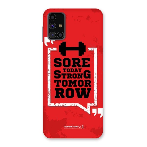 Stay Strong Back Case for Galaxy M31s