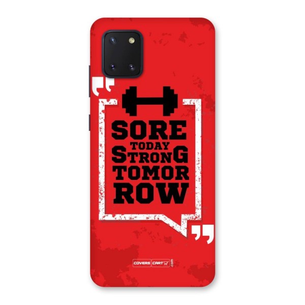 Stay Strong Back Case for Galaxy Note 10 Lite