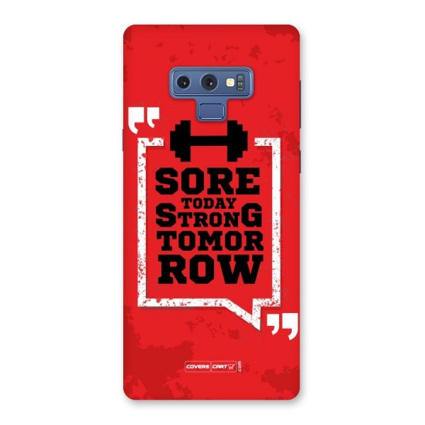 Stay Strong Back Case for Galaxy Note 9