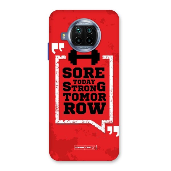 Stay Strong Back Case for Mi 10i