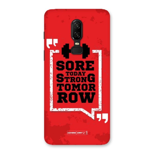 Stay Strong Back Case for OnePlus 6