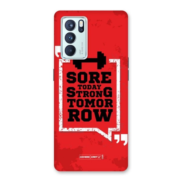 Stay Strong Back Case for Oppo Reno6 Pro 5G