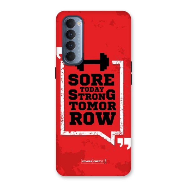 Stay Strong Back Case for Reno4 Pro