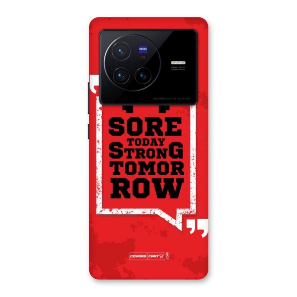 Stay Strong Back Case for Vivo X80