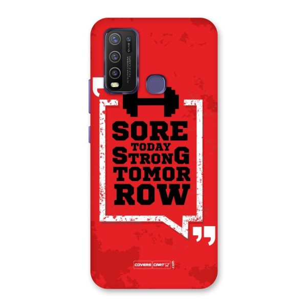 Stay Strong Back Case for Vivo Y30