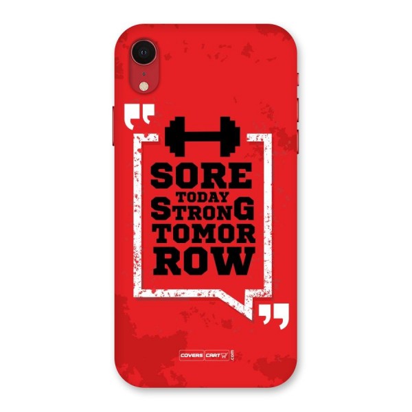 Stay Strong Back Case for iPhone XR