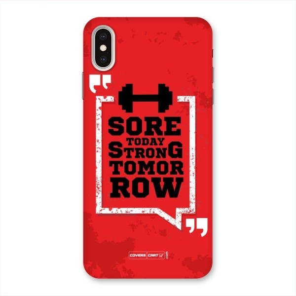 Stay Strong Back Case for iPhone XS Max