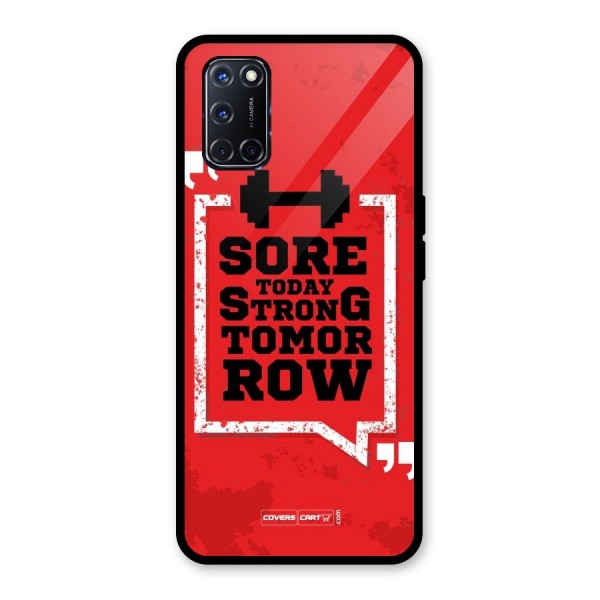 Stay Strong Glass Back Case for Oppo A52