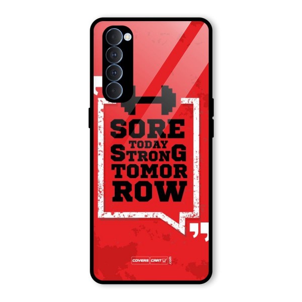 Stay Strong Glass Back Case for Oppo Reno4 Pro