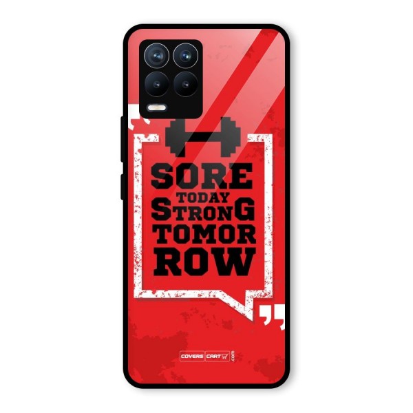 Stay Strong Glass Back Case for Realme 8 Pro