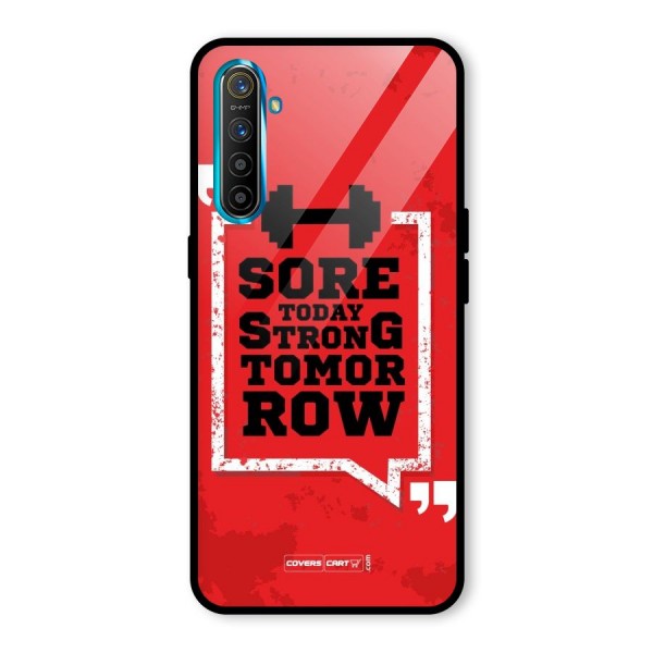 Stay Strong Glass Back Case for Realme XT