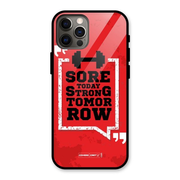 Stay Strong Glass Back Case for iPhone 12 Pro