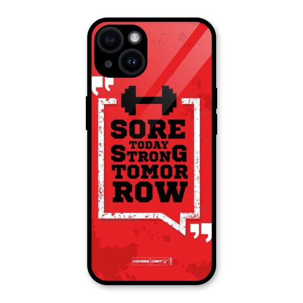 Stay Strong Glass Back Case for iPhone 14