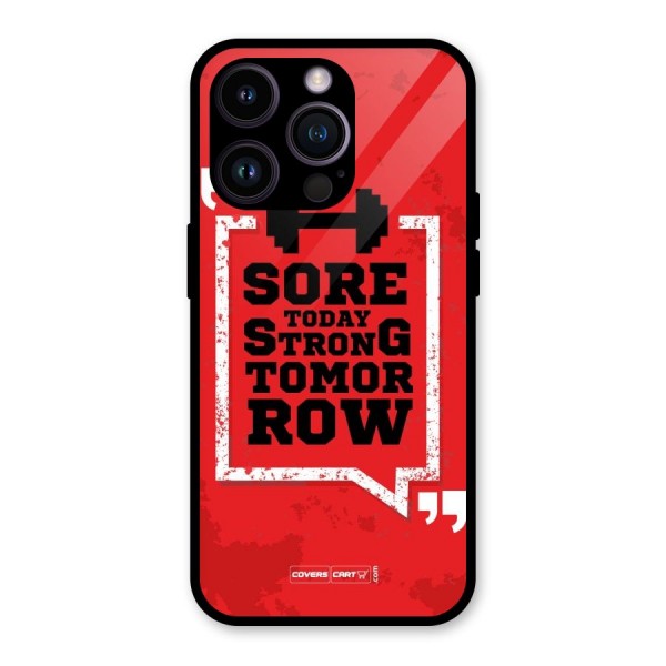 Stay Strong Glass Back Case for iPhone 14 Pro