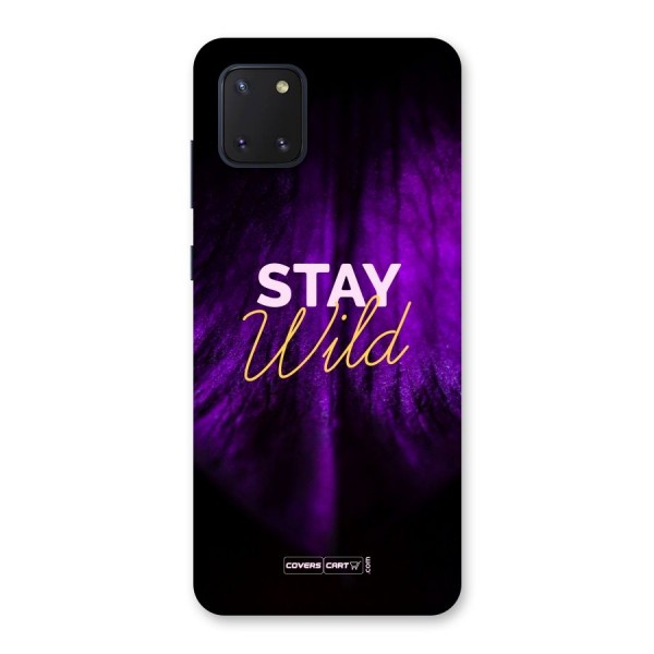 Stay Wild Back Case for Galaxy Note 10 Lite