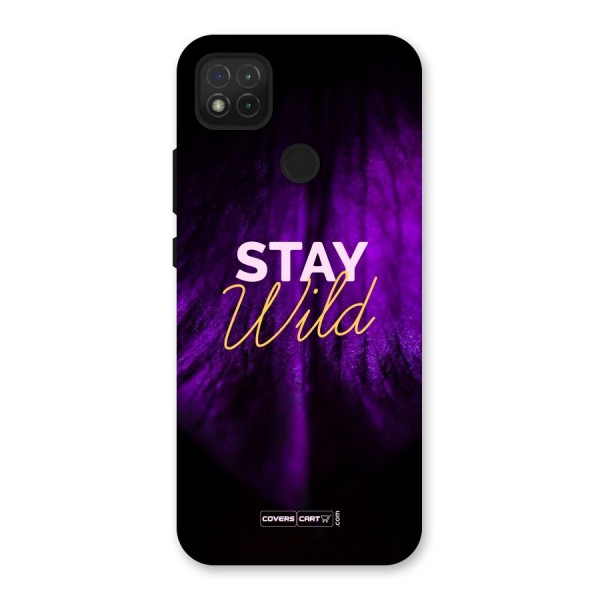 Stay Wild Back Case for Redmi 9C