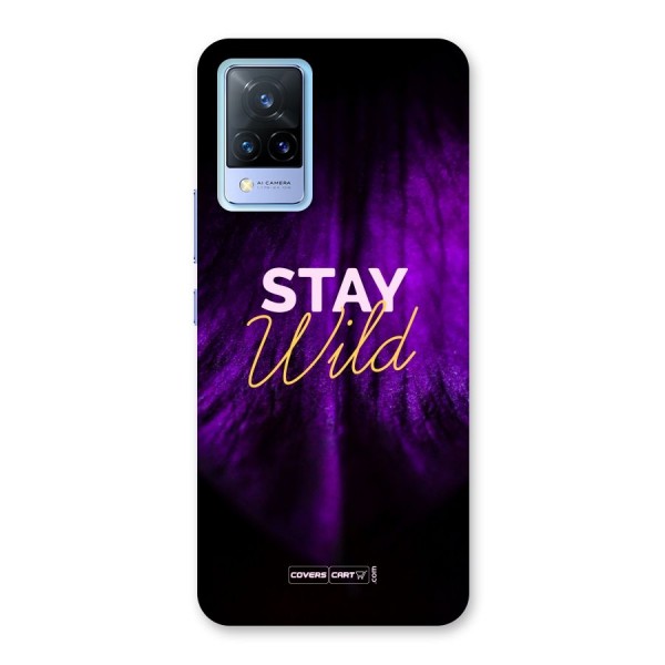 Stay Wild Back Case for Vivo V21 5G