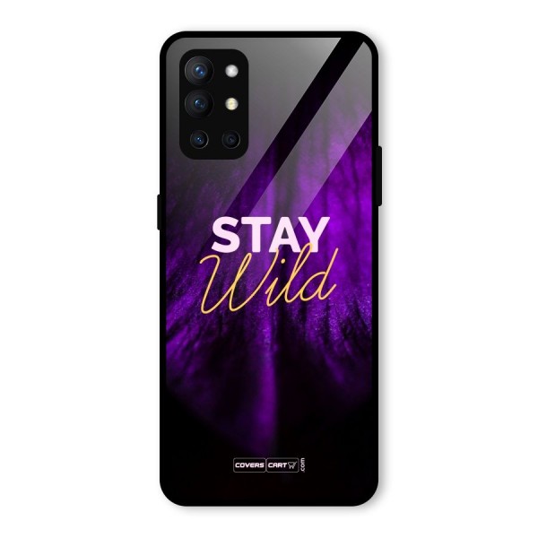 Stay Wild Glass Back Case for OnePlus 9R