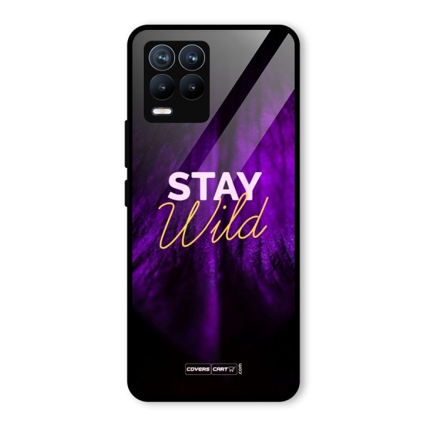 Stay Wild Glass Back Case for Realme 8 Pro