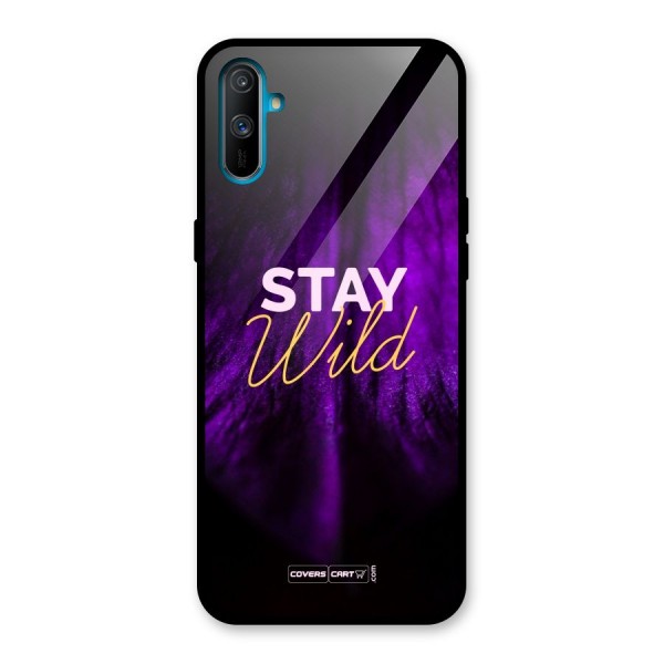 Stay Wild Glass Back Case for Realme C3