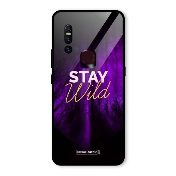 Stay Wild Glass Back Case for Vivo V15