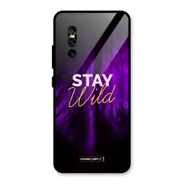 Stay Wild Glass Back Case for Vivo V15 Pro