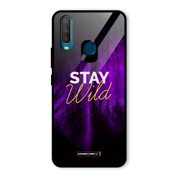 Stay Wild Glass Back Case for Vivo Y15