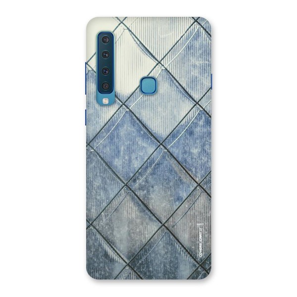 Steel Blue Pattern Back Case for Galaxy A9 (2018)