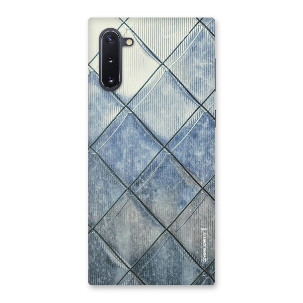 Steel Blue Pattern Back Case for Galaxy Note 10